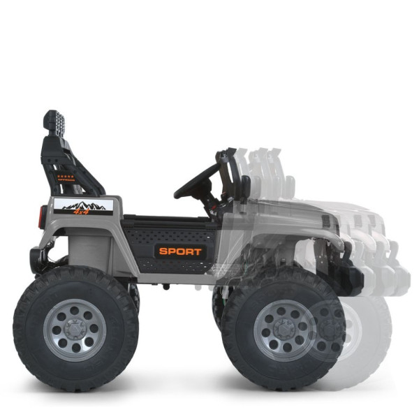Дитячий електромобіль Джип M 6204EBLR-11(24V) до 60 кг (M 6204EBLR-11(24V))
