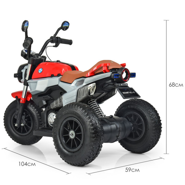 Дитячий електромобіль Мотоцикл Bambi Racer M 3687AL-3 до 60 кг (M 3687AL-3)