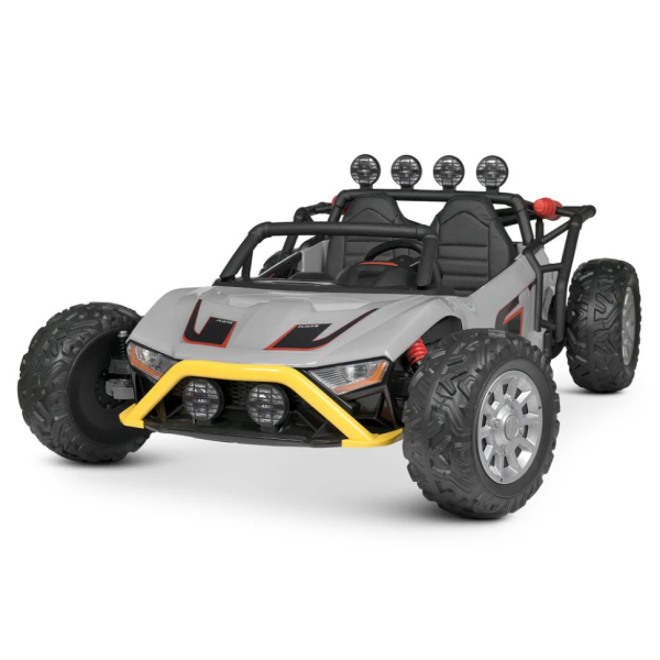 Дитячий електромобіль Джип Bambi Racer JS3168EBLR-11 (24V) Сірий (JS3168EBLR-11(24V))