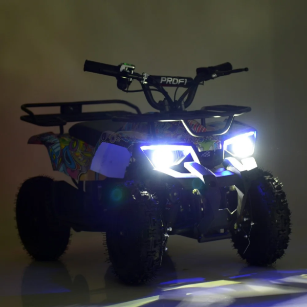 Дитячий електромобіль Квадроцикл Bambi HB-ATV800AS-19 Карбоновий-Чорний (HB-ATV800AS-19)