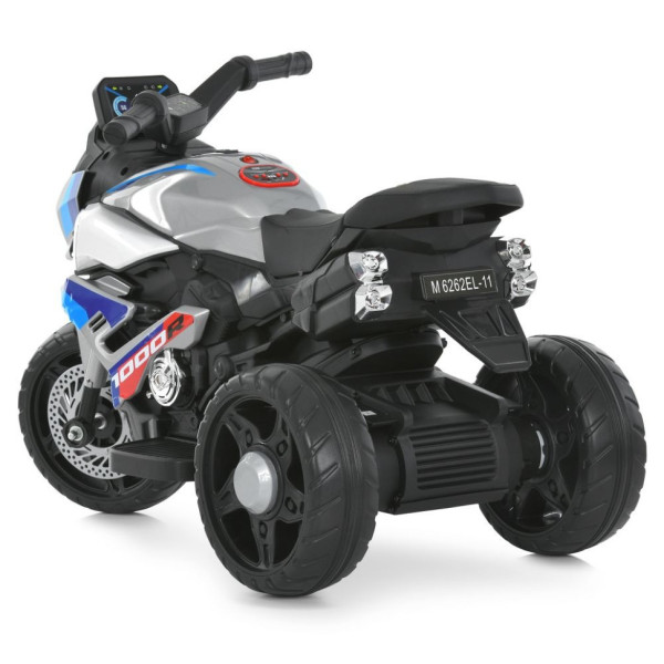 Дитячий електромобіль Мотоцикл M 6262EL-11 до 30 кг (M 6262EL-11)