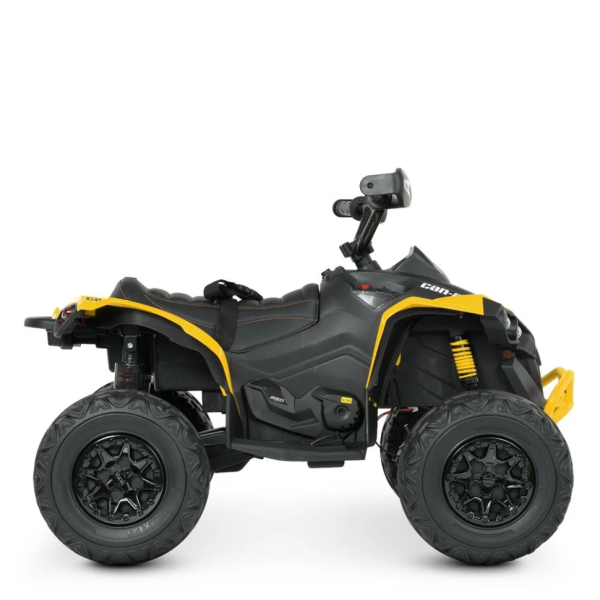 Дитячий електромобіль Квадроцикл Bambi M 5001EBLR-6 Жовтий (M 5001EBLR-6)