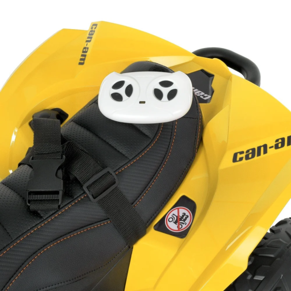 Дитячий електромобіль Квадроцикл Bambi M 5001EBLR-6 Жовтий (M 5001EBLR-6)