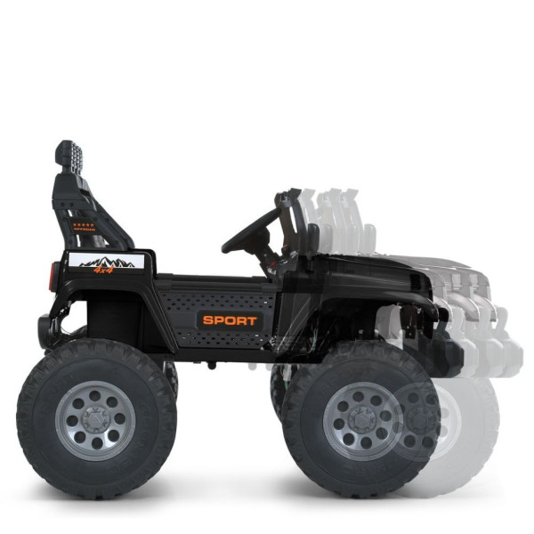 Дитячий електромобіль Джип M 6204EBLR-2(24V) до 60 кг (M 6204EBLR-2(24V))