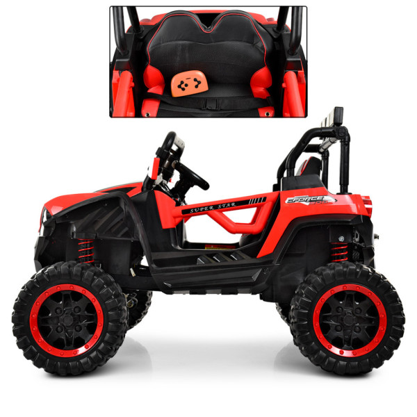 Електромобіль дитячий Джип M 3804EBLR-3 з музикою та світлом (M 3804EBLR-3)