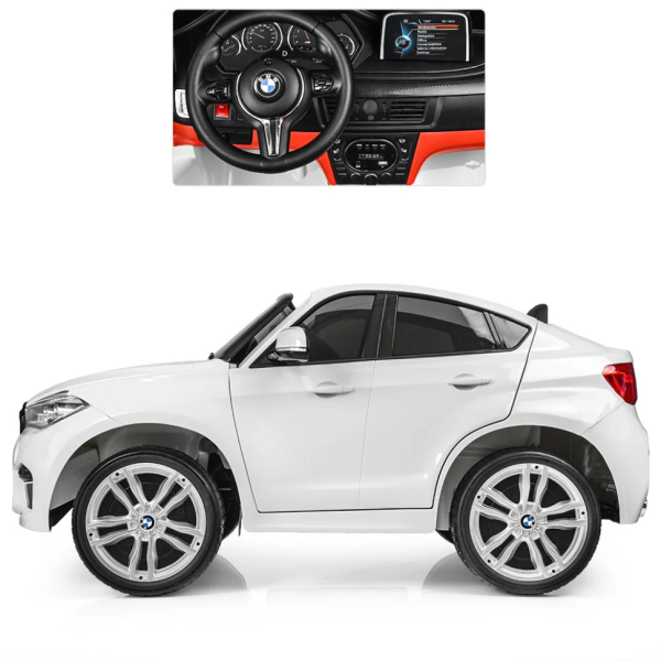 Дитячий електромобіль Джип Bambi JJ2168EBLR-1 BMW до 50 кг (JJ2168EBLR-1)