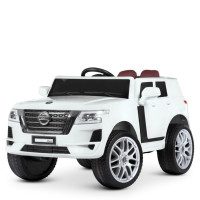 Дитячий електромобіль Джип M 4837EBLR-1 білий до 40 кг (M 4837EBLR-1)