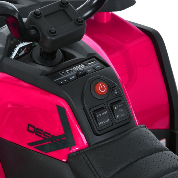 Дитячий електромобіль Квадроцикл M 6127EBLR-8(24V) до 30 кг (M 6127EBLR-8(24V))