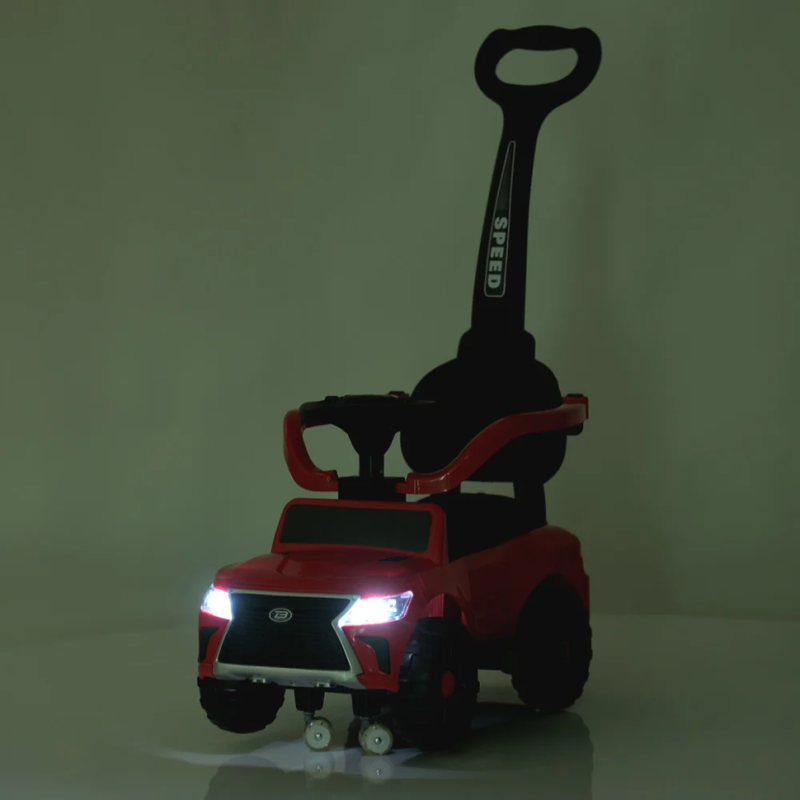 Каталка-толокар Bambi Racer M 4808EL-3 красный 2 в 1 Каталка-толокар Bambi Racer M 4808EL-3 красный 2 в 1