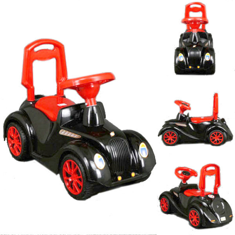 Дитяча машинка толокар РЕТРО 900OR зі спинкою