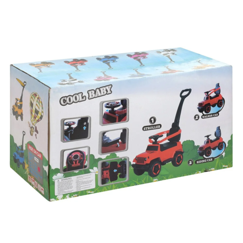 Каталка-толокар Bambi M 4289-3 Червоний