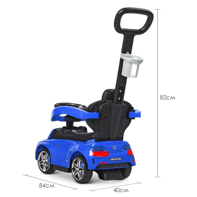 Каталка-толокар Metr+ 639-4 Синий 2 в 1 Каталка-толокар Metr+ 639-4 Синий 2 в 1