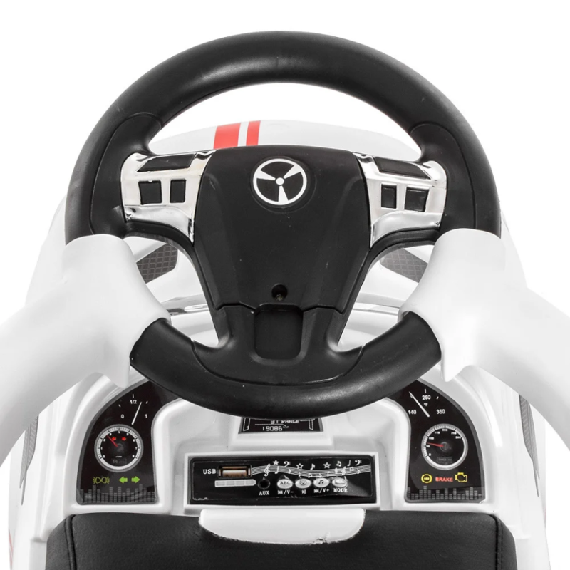 Каталка-толокар Bambi M 4074L-1 Білий 2 в 1 Каталка-толокар Bambi M 4074L-1 Білий 2 в 1