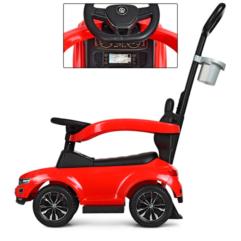 Каталка-толокар Metr+ 651-3 Красный 2 в 1 Каталка-толокар Metr+ 651-3 Красный 2 в 1