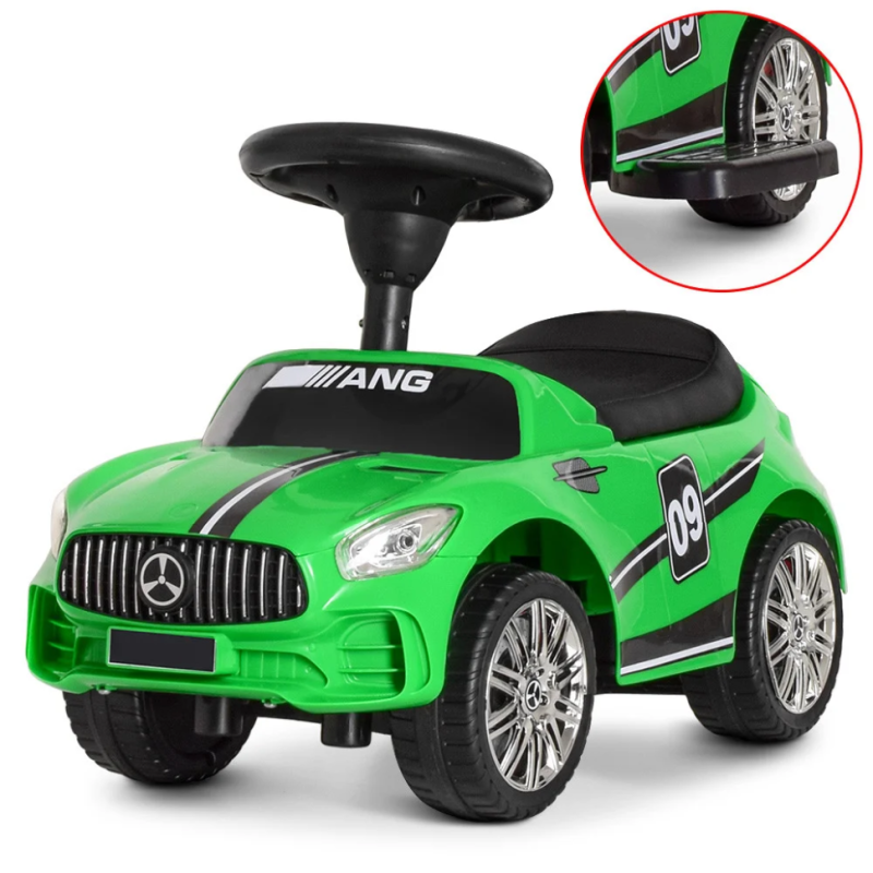 Каталка-толокар Bambi M 4074L-5 Зеленый 2 в 1