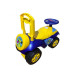 Дитячий толокар Машинка 0141/04 жовто-синій Дитячий толокар Машинка 0141/04 жовто-синій