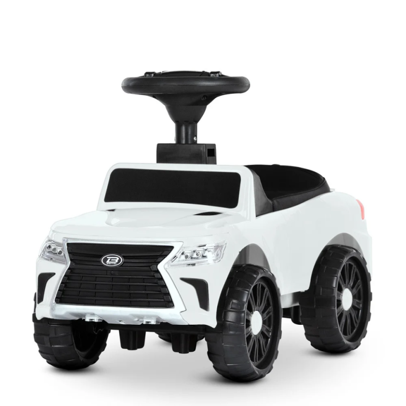 Каталка-толокар Bambi Racer M 4808EL-1 белый 2 в 1 Каталка-толокар Bambi Racer M 4808EL-1 белый 2 в 1