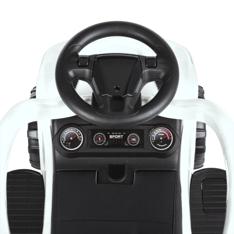 Каталка-толокар Bambi Racer M 4808EL-1 белый 2 в 1 Каталка-толокар Bambi Racer M 4808EL-1 белый 2 в 1