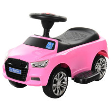 Дитяча каталка-толокар M 3503A-8 Рожевий, з батьківською ручкою (M 3503A-8)