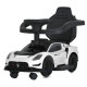 Дитяча каталка-толокар 2 в 1 M 5106-1 білий, з батьківською ручкою (M 5106-1)