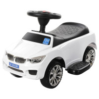 Дитяча каталка-толокар M 3503B-1 Білий, з батьківською ручкою (M 3503B-1)