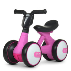 Дитячий толокар Мотоцикл M 4086-8 рожевий, до 20 кг (M 4086-8)