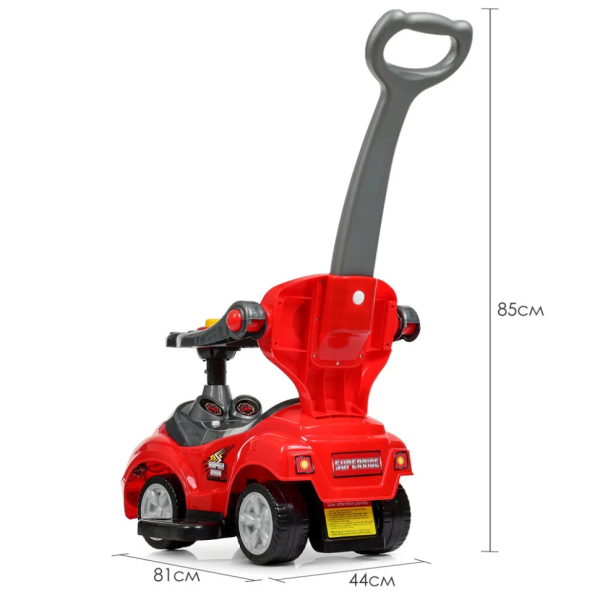 Каталка-толокар Bambi M 4205-3 Червоний (M 4205-3)