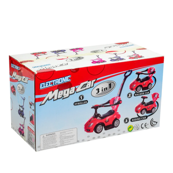 Каталка-толокар Bambi M 4205-3 Червоний (M 4205-3)