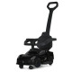 Дитяча каталка-толокар 2 в 1 M 5106-2 чорний, з батьківською ручкою (M 5106-2)