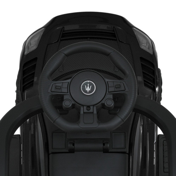 Дитяча каталка-толокар 2 в 1 M 5106-2 чорний, з батьківською ручкою (M 5106-2)