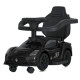 Дитяча каталка-толокар 2 в 1 M 5106-2 чорний, з батьківською ручкою (M 5106-2)