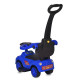 Дитяча каталка-толокар M 5763L-4 синій, з батьківською ручкою (M 5763L-4)