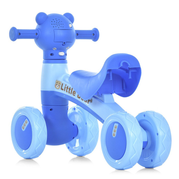 Дитяча каталка-толокар M 5762-4 синій, до 25 кг (M 5762-4)