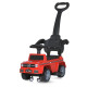 Дитяча каталка-толокар M 5043L-3 червоний, з батьківською ручкою (M 5043L-3)