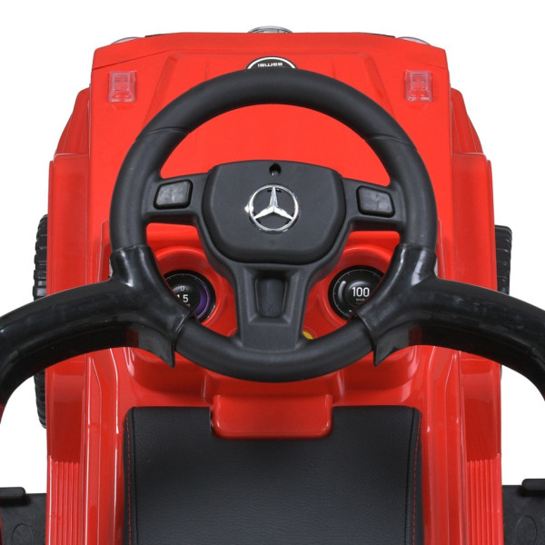 Дитяча каталка-толокар M 5043L-3 червоний, з батьківською ручкою (M 5043L-3)