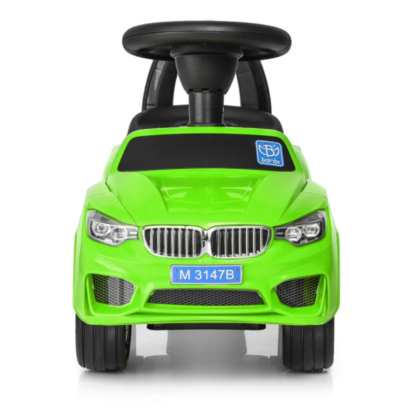 Каталка-толокар Bambi M 3147B-5 Зелений музичний (M 3147B-5)