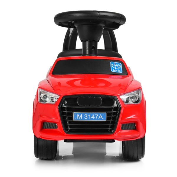 Каталка-толокар Bambi M 3147A-3 Червоний музичний (M 3147A-3)