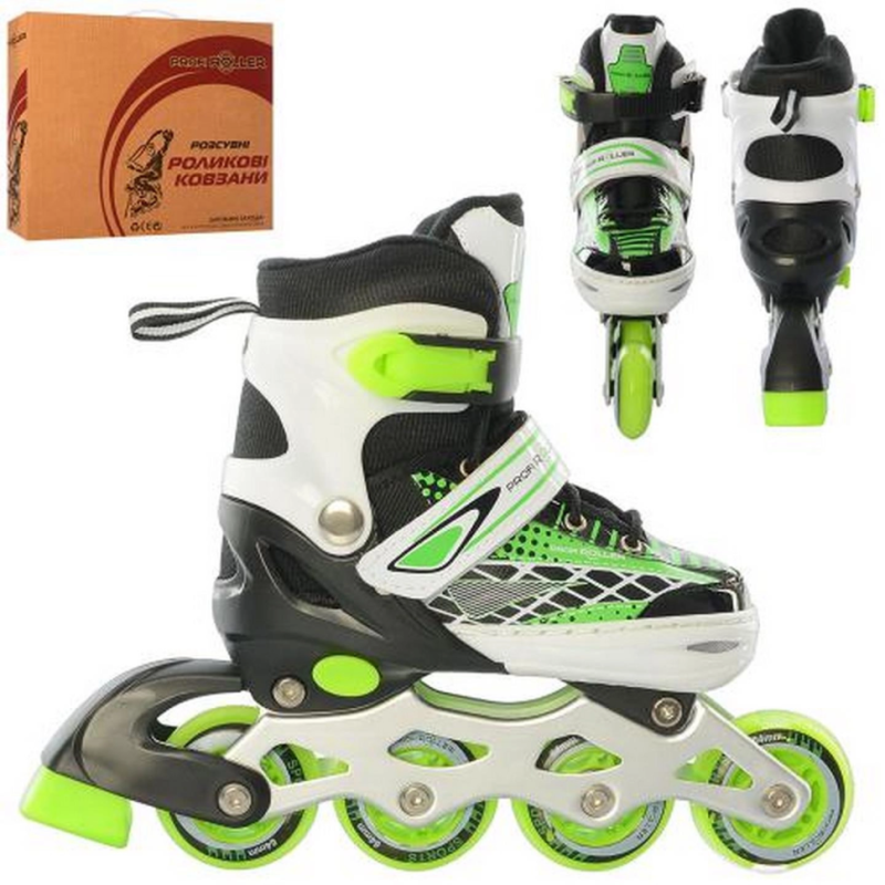 Ролики розсувні Profi A4140-S-GR розмір(31-34) Ролики розсувні Profi A4140-S-GR розмір(31-34)