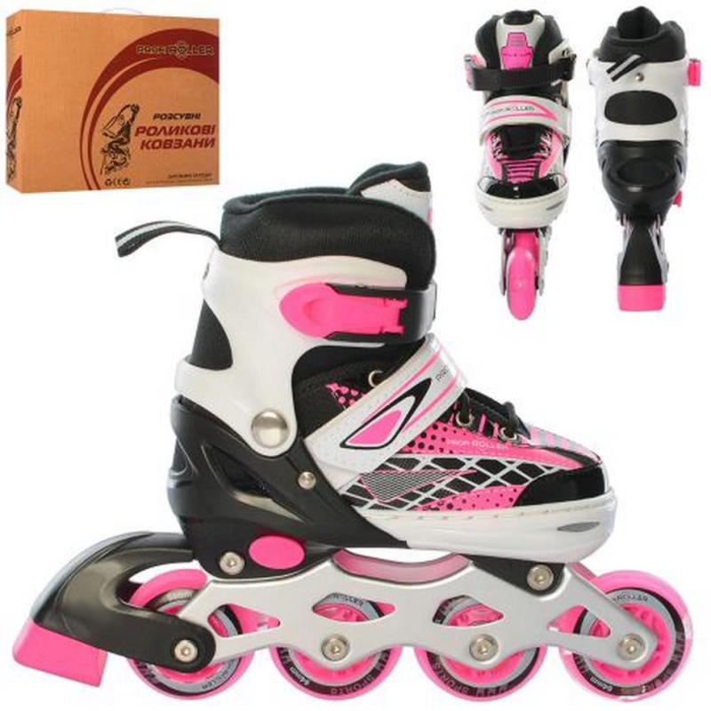 Ролики раздвижные Profi A4140-S-P размер(31-34) Ролики раздвижные Profi A4140-S-P размер(31-34)