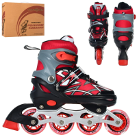 Ролики раздвижные Profi A4142-M-R размер(35-38) Ролики раздвижные Profi A4142-M-R размер(35-38)