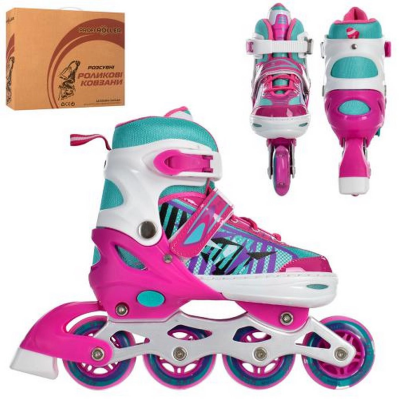 Ролики раздвижные Profi A4143-M-P размер(35-38) Ролики раздвижные Profi A4143-M-P размер(35-38)