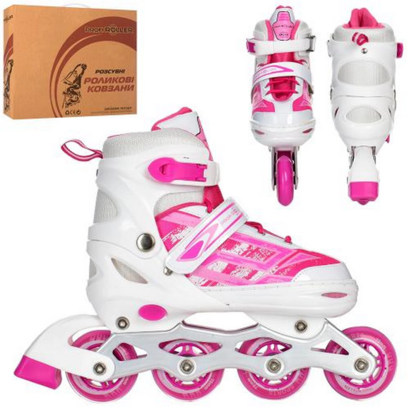 Ролики раздвижные Profi A4144-M-P размер(35-38)