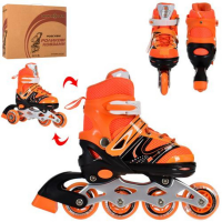 Ролики раздвижные Profi A4145-XS-OR размер(27-30) Ролики раздвижные Profi A4145-XS-OR размер(27-30)