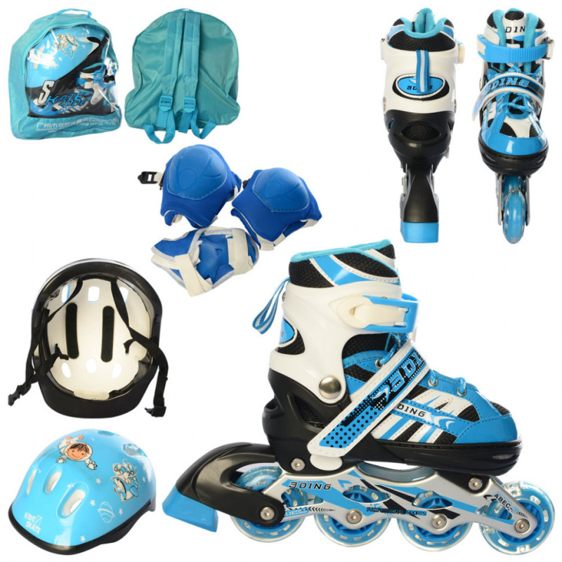 Дитячі ролики A 4128-S-BL розмір 31-34