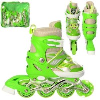 Детские ролики раздвижные A 20131-S-GR размер 28-33