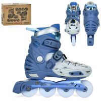 Дитячі розсувні ролики A4155-L-BL, розмір 35-38 (A4155-L-BL)