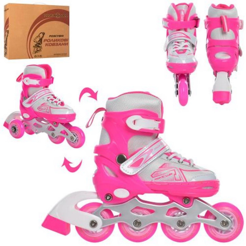 Ролики раздвижные Profi A4148-XS-P размер(27-30) Ролики раздвижные Profi A4148-XS-P размер(27-30)