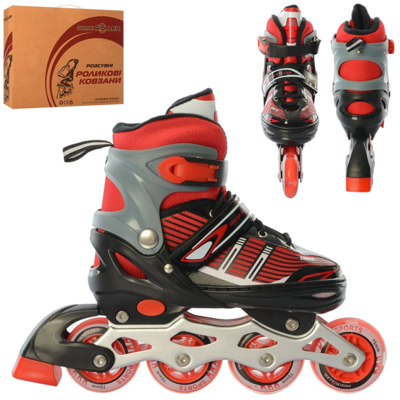 Ролики розсувні Profi A4139-M-R розмір(35-38)