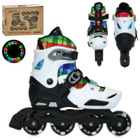 Детские раздвижные ролики A4158-M-W, размер 35-38(A4158-M-W)