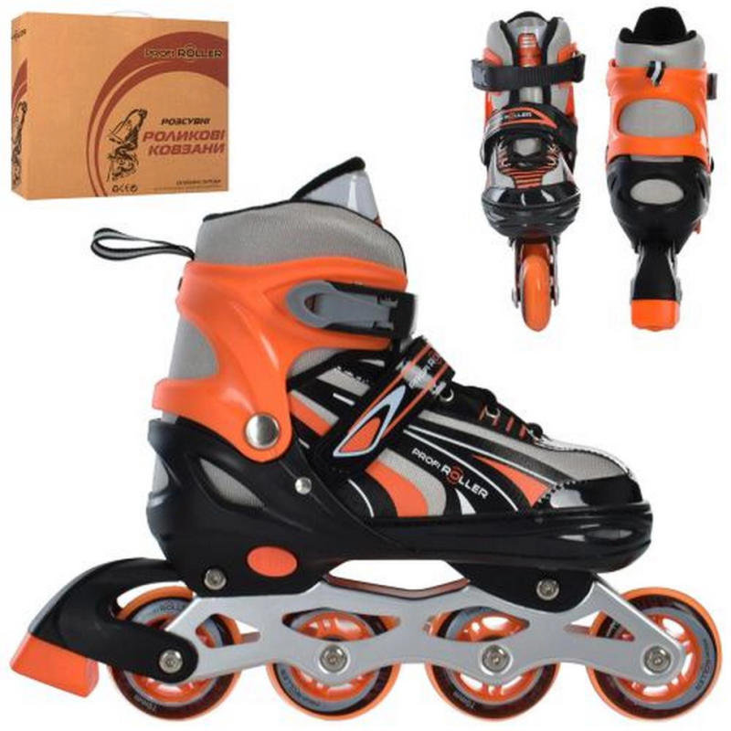 Ролики раздвижные Profi A4146-L-OR размер(39-42) Ролики раздвижные Profi A4146-L-OR размер(39-42)